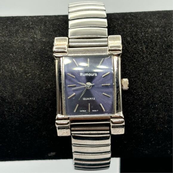 Silver & Blue Rumours Watch - Picture 1 of 3